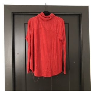 T-shirt Orange Free People – Côté Ouvert, Taille M, Neuf Avec étiquette